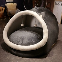 WL кроличье гнездо (темно -серый плюшевый стиль) 1*1,3*0,9 метра