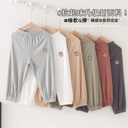 Детские штаны, летнее средство от комаров для мальчиков, детский фонарь, коллекция 2023, в западном стиле