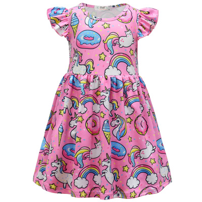 taobao agent Donut, skirt, bodysuit, for girls, suitable for import, with sleeve