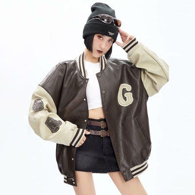 taobao agent Tide, retro baseball uniform, autumn jacket, American style