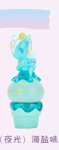 Единорог-кролик лыжный слепой слепой слепой подтверждение мороженого Tokidoki X Tuzki Tao Qiduqi