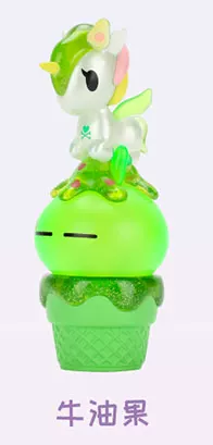 Единорог-кролик лыжный слепой слепой слепой подтверждение мороженого Tokidoki X Tuzki Tao Qiduqi