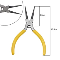 Желтая ручка длинные двойные плоскогубцы
