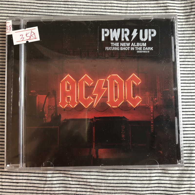 Версия M нераспечатанный AC/DC-PWR/UP rock CD Изображение 1