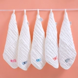 Детское марлевое полотенце для умывания, хлопковые влажные салфетки для новорожденных, хлопковый детский слюнявчик, носовой платок