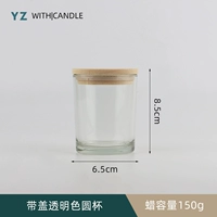 Принесение прозрачного цвета круглой чашки