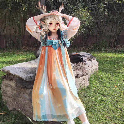 taobao agent Hanfu dress meets the god deer cos clothes cute fairy king, the same female Yaoyao glory princess Hanfu