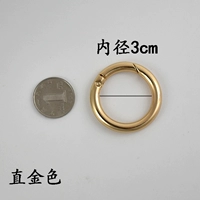 3 см прямой золотой внутренней менструации (одна пара)