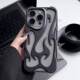 Unique Cool Phone Cases Covers Electroplated Flame Plus/Pro/Max – iPhone 16, iPhone 15, iPhone 14, iPhone 13, iPhone 12,