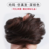 Парик, заколка для волос, хвостик изготовленный из настоящих волос, аксессуар для волос