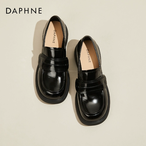 Обувь на платформе для кожаной обуви в английском стиле, лоферы, японские туфли, в британском стиле, коллекция 2022