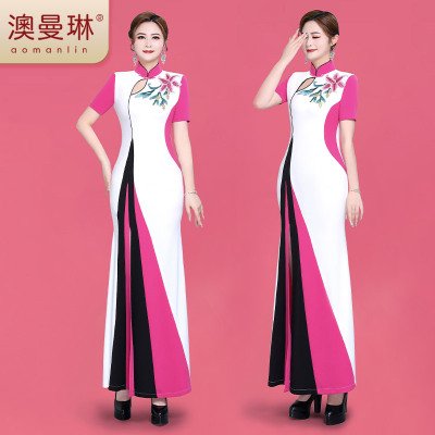 taobao agent Elite cheongsam, elegant long dress, suit, 2023 collection, Chinese style