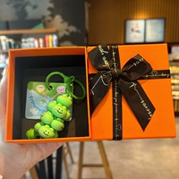 Дженга, оранжевая подарочная коробка, лягушка