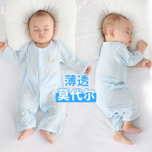 Детская летняя тонкая летняя одежда, лонгслив, боди, пижама, 2022