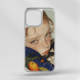 SanTongDeBaba Girl With Black Cat iPhone Case for iPhone 13 – 17