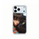 Girl and White Cat Illustration SanTongDeBaba iPhone Case for iPhone 18 – 13