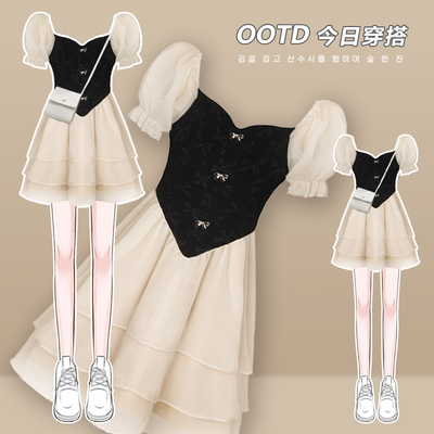 taobao agent Brace, dress, small princess costume, suitable for teen, 2022