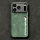 Motorsport Audi BMW M3 – iPhone 17 Phone Cases Covers ALCANTARA Suede Microfiber