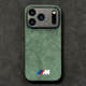 Motorsport Audi BMW M3 – iPhone 17 Phone Cases Covers ALCANTARA Suede Microfiber