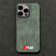 Alcantara Phone Cases Covers Suede Microfiber Anti Fingerprint Business MPerformance AMG Audi Motorsport High End Premium iPhone 15, iPhone 15 Plus, iPhone 15 Pro, iPhone 15 Pro Max