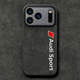 Motorsport Audi BMW M3 – iPhone 17 Phone Cases Covers ALCANTARA Suede Microfiber