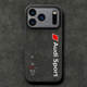 Motorsport Audi BMW M3 – iPhone 17 Phone Cases Covers ALCANTARA Suede Microfiber