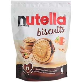 历史新低!【自营】费列罗nutella饼干意榛滋能多益榛子巧克力酱夹心饼干304实付33.9元到手包邮