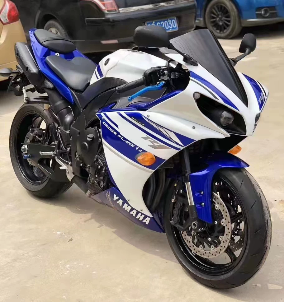 Импортированный Kawasaki H2R мотоцикл спортивный автомобиль Yamaha R1 R6 V6 спортивный автомобиль иерархическая линейка гонки маленький ниндзя двойная полоса