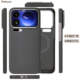 Pinkson Ink Weave Blue Teal Carbon Fiber Limited Hard Phone Case for Xiaomi 17