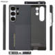 Pinkson Van Gogh Starry Night Pixelated Woven Carbon Fiber Phone Case for Galaxy S25, S25+, and S25 Ultra