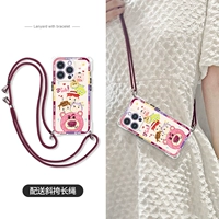 Клубника, дженга, ремешок, сумка через плечо