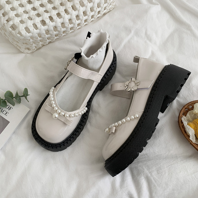 taobao agent White summer footwear platform, Japanese suitable with a skirt English style, french style