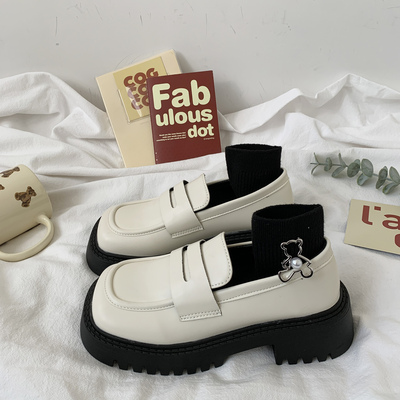 taobao agent Summer Japanese universal footwear English style platform, British style, 2022