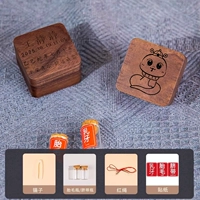 【Большой стиль гравюры】 Baby Snake-Walnut-2 Бутылки