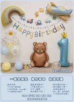 Брендовый самолет, с медвежатами