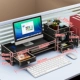Màn hình máy tính Màn hình tăng văn phòng Máy tính để bàn nâng cao Khung nâng cao Bàn làm việc kết thúc Giá đỡ lưu trữ - Kệ