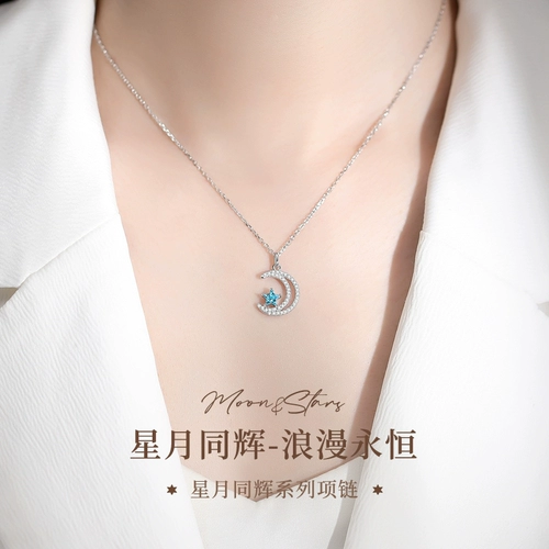 Небольшое дизайнерское ожерелье на день Святого Валентина, серебро 925 пробы, коллекция 2022, подарок на день рождения