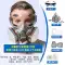Mặt nạ phòng độc, mặt nạ che kín mặt, mặt nạ phòng độc, hộp lọc chất độc sinh hóa chuyên dùng cho sơn phun độc, mặt nạ chống bụi, bụi công nghiệp 