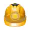 Mũ bảo hiểm an toàn quạt năng lượng mặt trời tiêu chuẩn quốc gia ABS công trường mũ bảo hiểm đặc biệt có tấm che quạt để hạ nhiệt và giảm nhiệt giá nón bảo hộ mũ nhựa thùy dương 