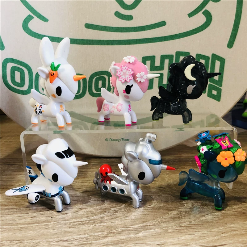Подлинная Tao Qiduqi TOKIDOKI единорог 6-го поколения слепая коробка самолёт Genteo Подлинная