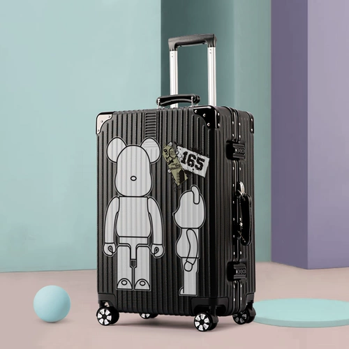 Вместительный и большой трендовый модный высококачественный чемодан, 24 дюймов, коллекция 2022