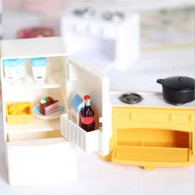 taobao agent Doll house, small food play, furniture, white cooker