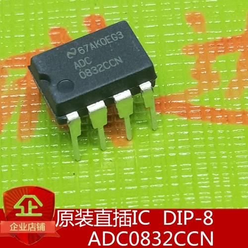 ADC0832CCN Импортированный DIP-8 NS US Semiconductor Новый оригинальный оригинальный аутентичный ADC0832