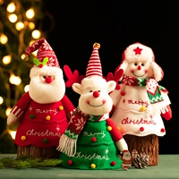 [3 Значение -For -Money Discount] Новая юбка для дерева яблочная сумка старейшина+лось+снеговик