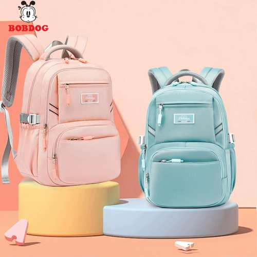 Babu Doug Bag Girls в начальной школе девочек третьего по шестое классы для девочек -средней школы с большим мощностью. Случайный случайный случайный рюкзак