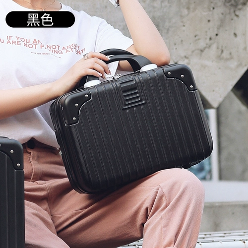 Портативный чемодан, коробка, портативная маленькая сумка-органайзер, сумка, в корейском стиле, 14 дюймов