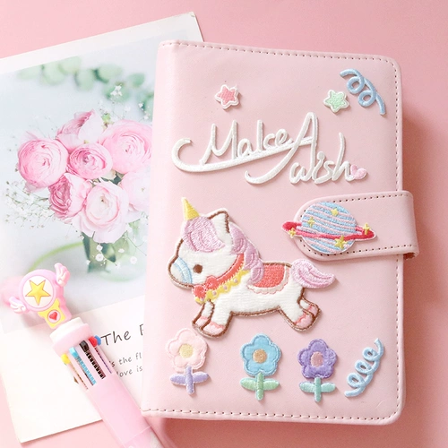Девочная вышиваемая фигура Unicorn File PAT в справочнике мобильная оболочка Switsh Shell Piad Shell Diy Decoration Patch