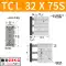 bộ nguồn thủy lực mini 220v Xi lanh ba trục khí nén TCM TCL12X16X20X25X30X32X40X50X63X75X100X125S bơm thủy lực 12v