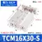 bộ nguồn thủy lực mini 220v Xi lanh ba trục khí nén TCM TCL12X16X20X25X30X32X40X50X63X75X100X125S bơm thủy lực 12v