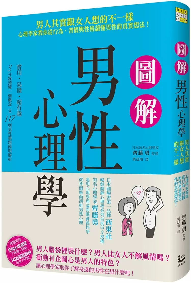 预售图解女性心理学 女人不说 男人不懂的事 心理学家教你从行为 习惯与性格读懂女性的真实想法 齐藤勇漫游者进口原版